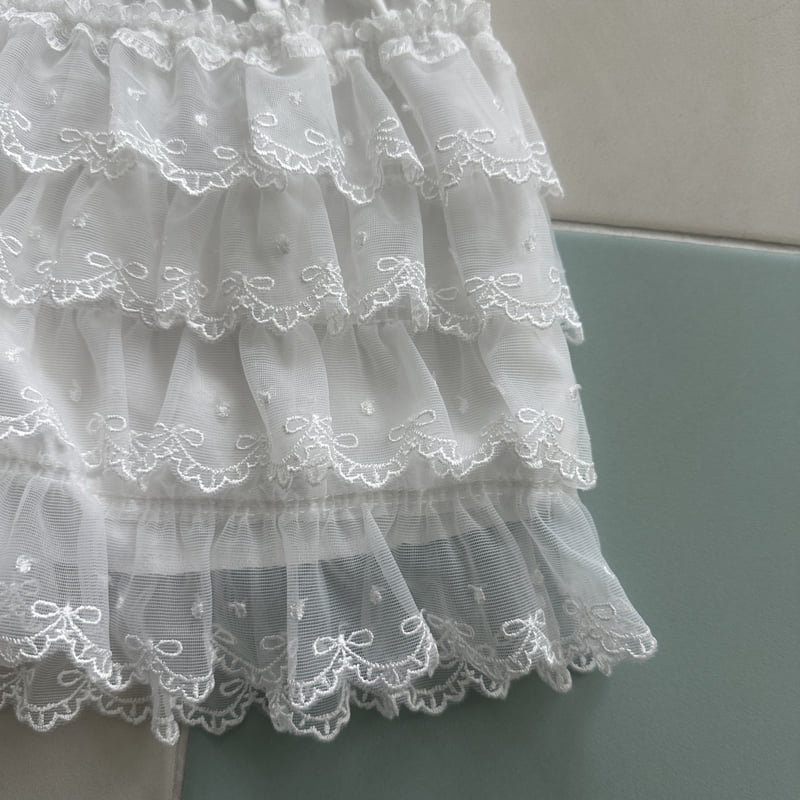 Ellymolly - Korean Children Fashion - #minifashionista - Cake Cancan Pants - 6