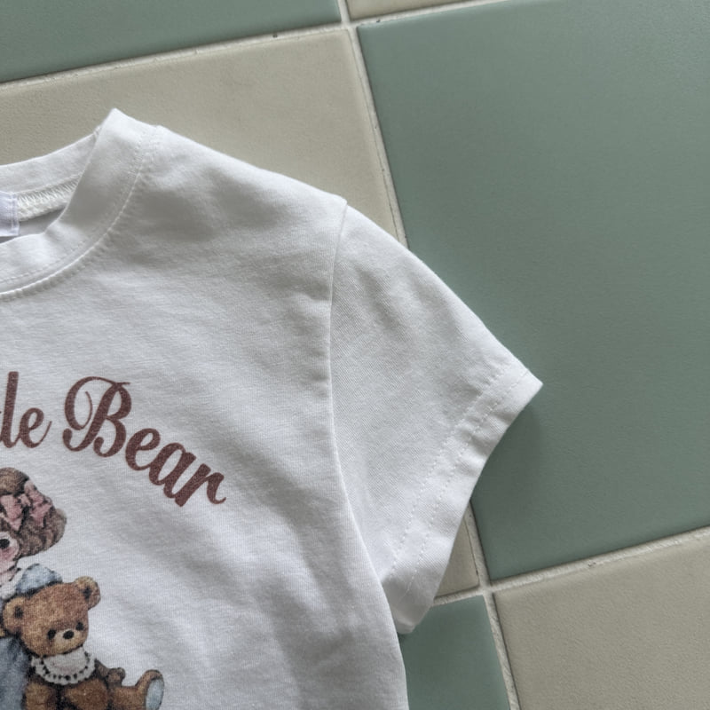 Ellymolly - Korean Children Fashion - #minifashionista - Little Bear Tee - 5