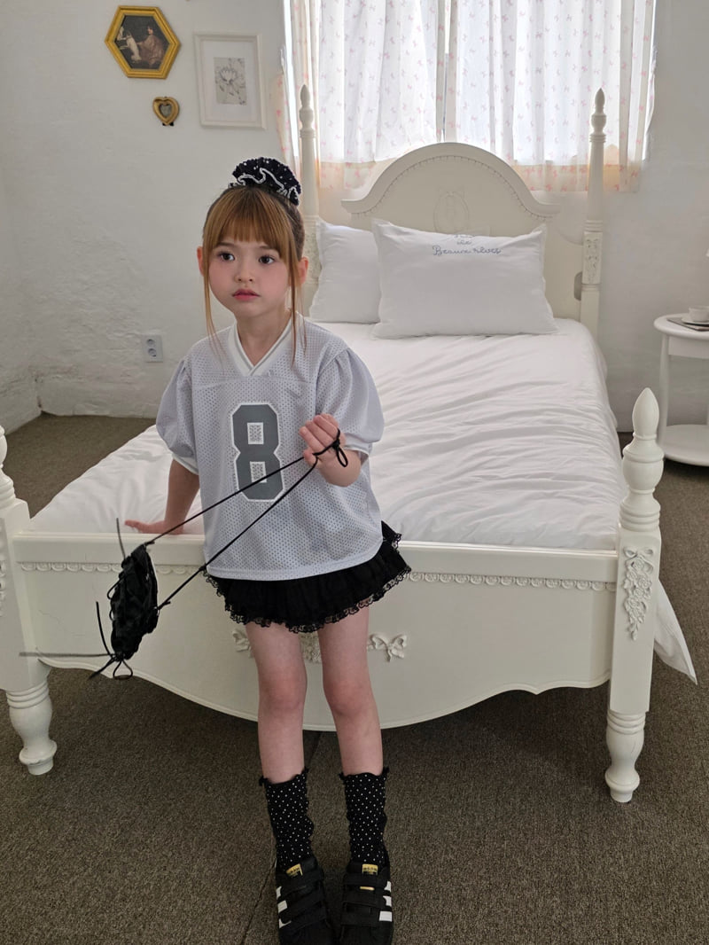 Ellymolly - Korean Children Fashion - #prettylittlegirls - V-Double Frill Skirt - 12