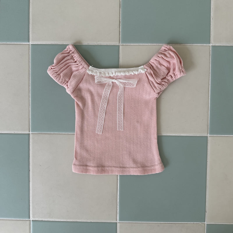 Ellymolly - Korean Children Fashion - #prettylittlegirls - Romance Puff Tee - 5