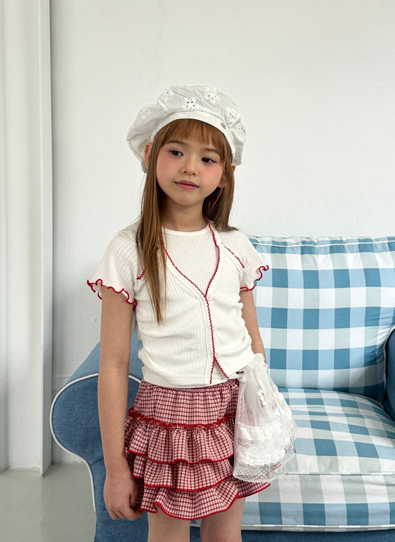 Ellymolly - Korean Children Fashion - #prettylittlegirls - Miu Frill Cancan Skirt - 10