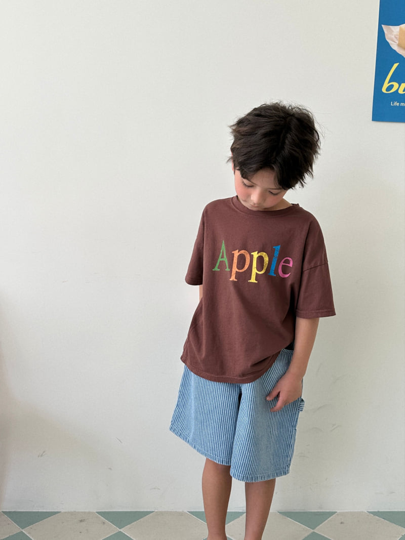 Ellymolly - Korean Children Fashion - #prettylittlegirls - Mixing Apple Tee - 9