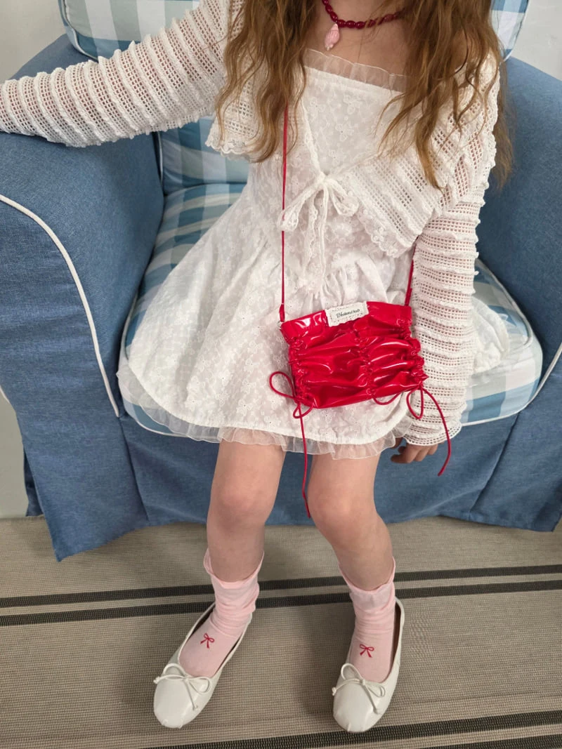 Ellymolly - Korean Children Fashion - #prettylittlegirls - Shabet Ribbon One-Piece - 9