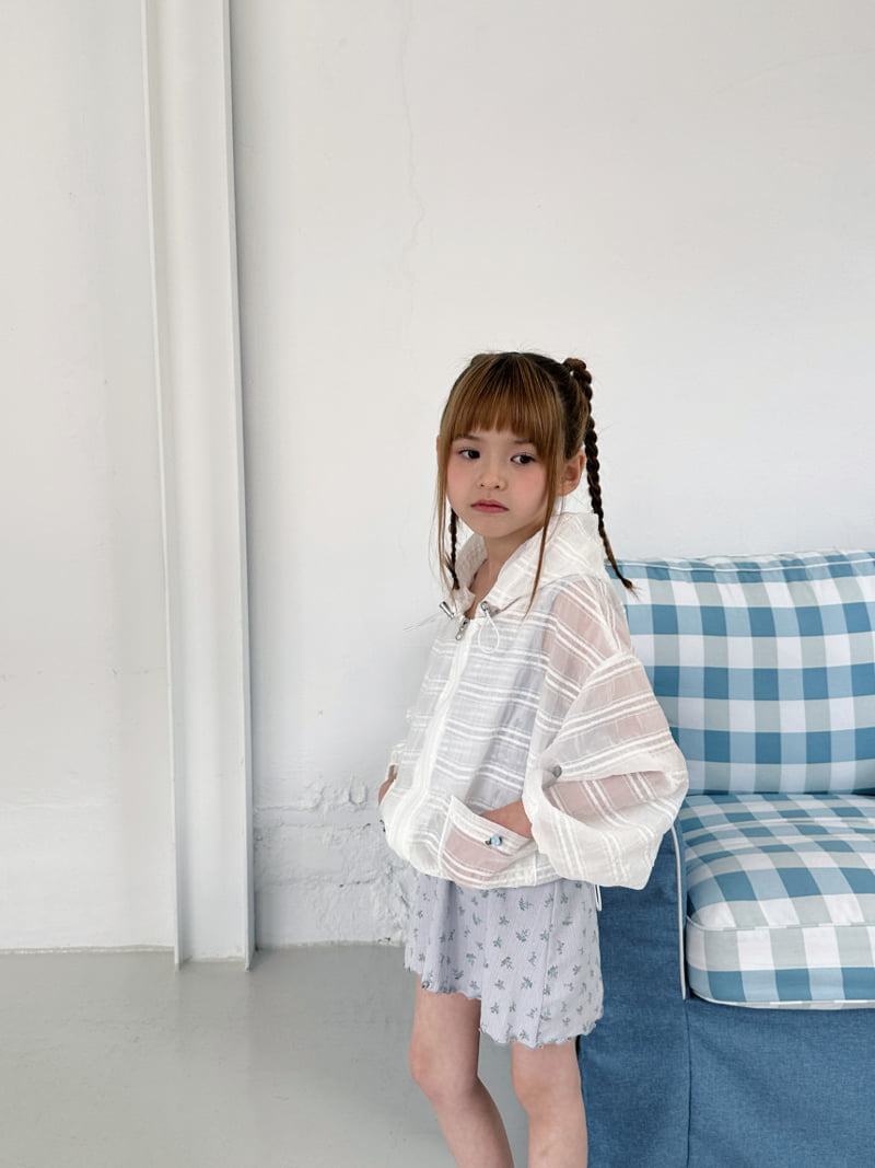 Ellymolly - Korean Children Fashion - #prettylittlegirls - Pure Rose Hooded Zip-up Jacket - 8