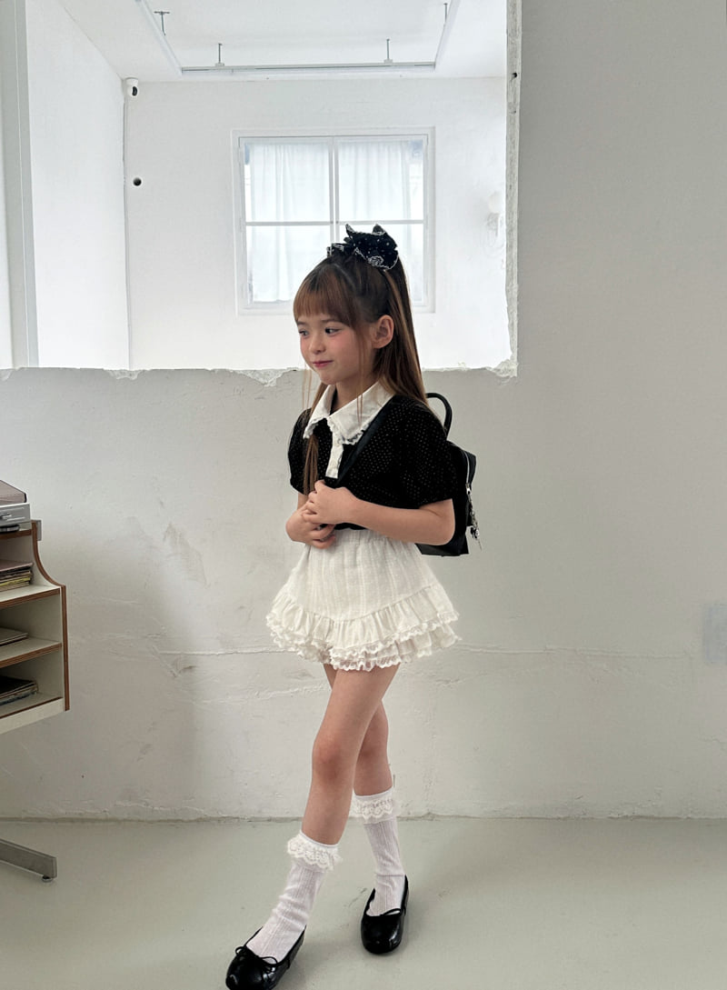 Ellymolly - Korean Children Fashion - #prettylittlegirls - Eyelet Lace Socks - 10