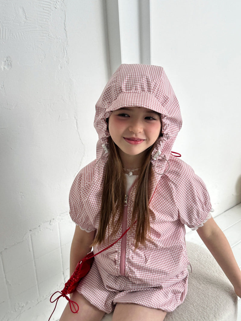 Ellymolly - Korean Children Fashion - #stylishchildhood - Jelly Hooded Zip-up Jacket - 8