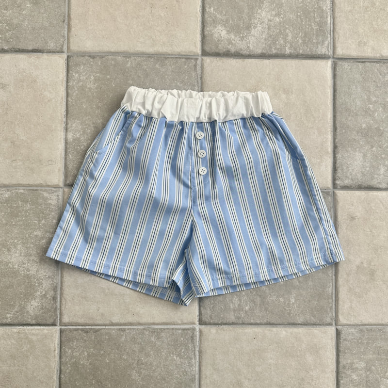 Ellymolly - Korean Children Fashion - #stylishchildhood - Multi Stripe Pants - 3