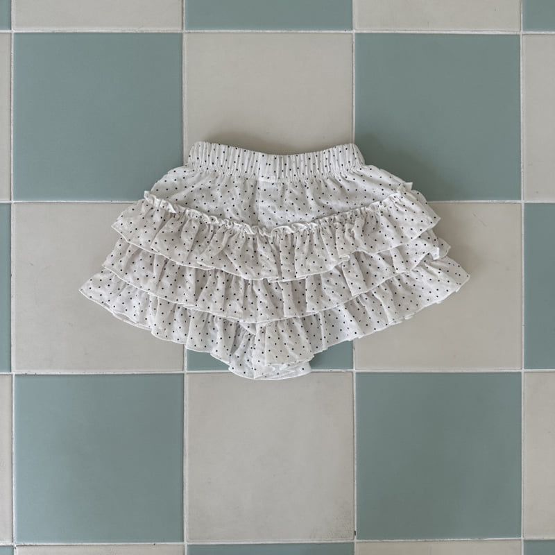 Ellymolly - Korean Children Fashion - #stylishchildhood - Bubble Dot Cancan Pants