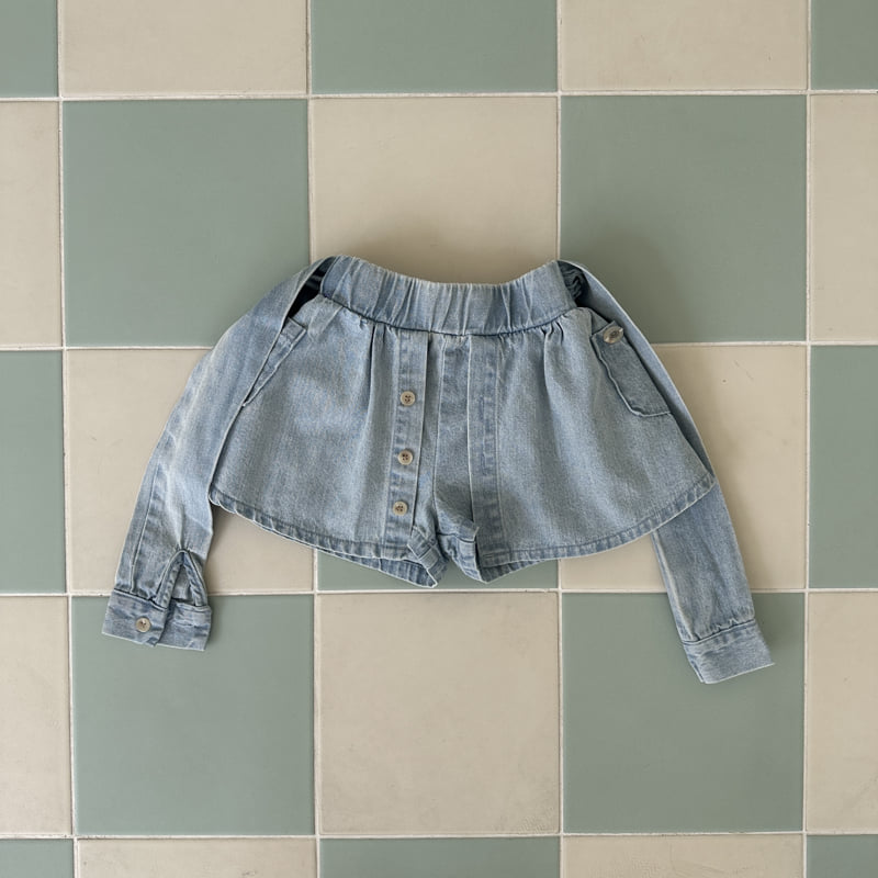 Ellymolly - Korean Children Fashion - #todddlerfashion - New Wrap Layered Pants - 6