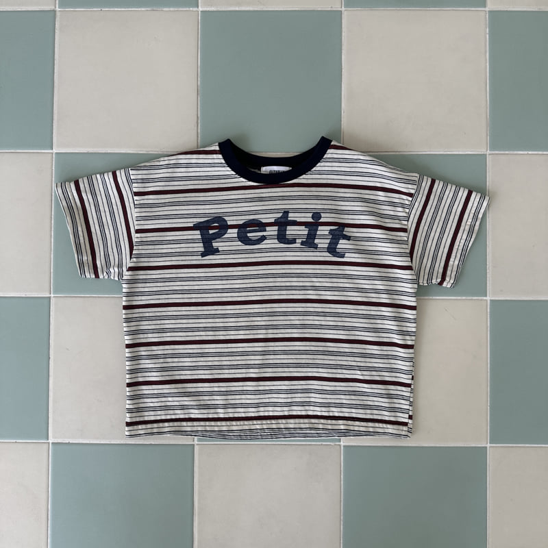 Ellymolly - Korean Children Fashion - #todddlerfashion - Petit Stripe Tee - 3