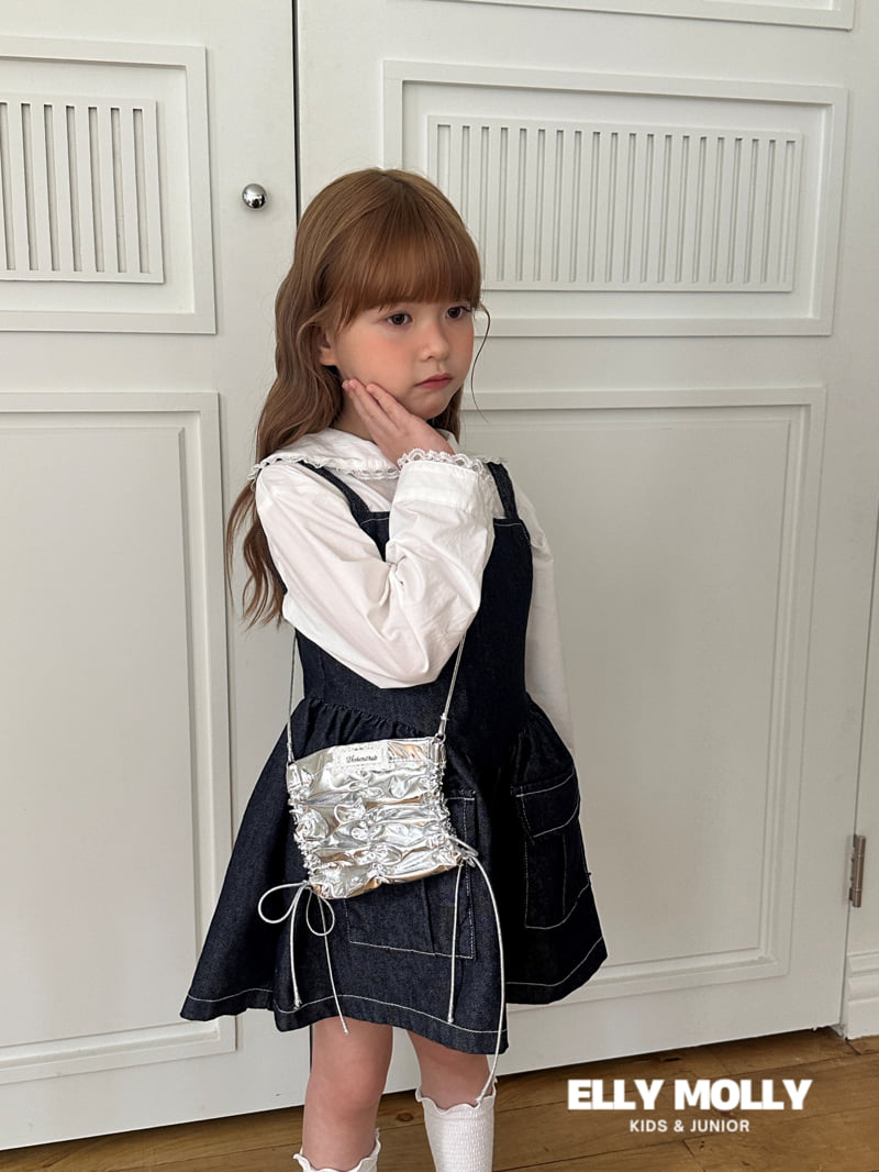 Ellymolly - Korean Children Fashion - #toddlerclothing - Non-Fade Big Pocket One-piece - 8