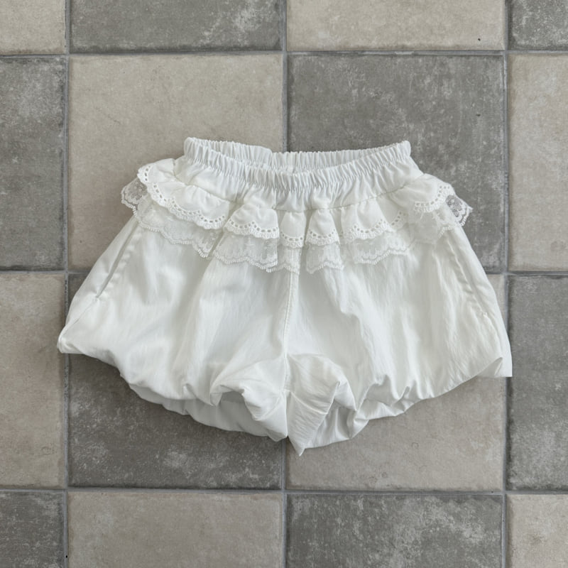 Ellymolly - Korean Children Fashion - #toddlerclothing - Jelly Volume Shorts - 5