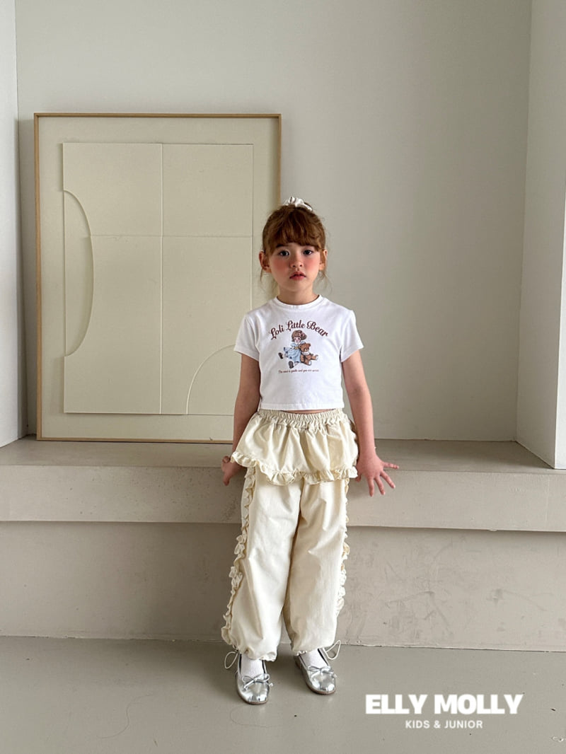 Ellymolly - Korean Children Fashion - #toddlerclothing - Little Bear Tee - 8