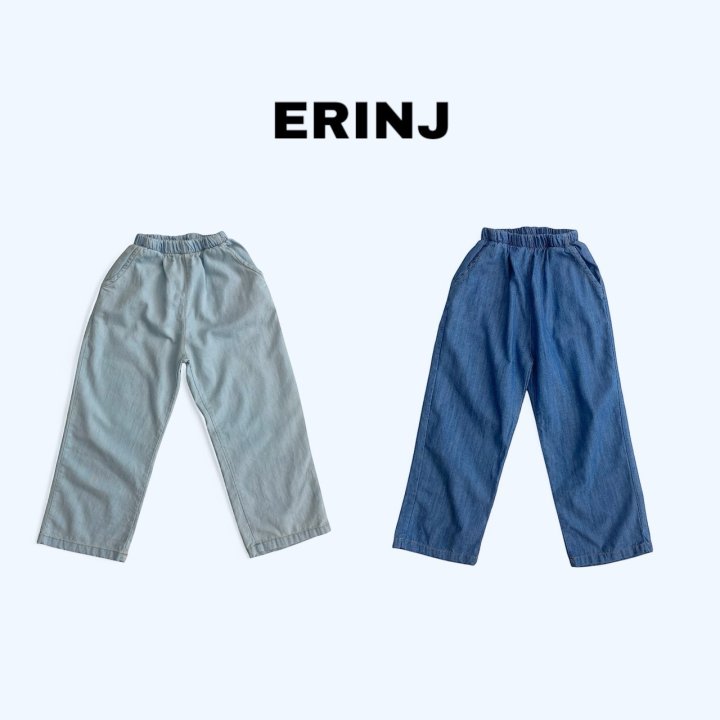 Erin J - Korean Children Fashion - #Kfashion4kids - Summer Denim Long Pants