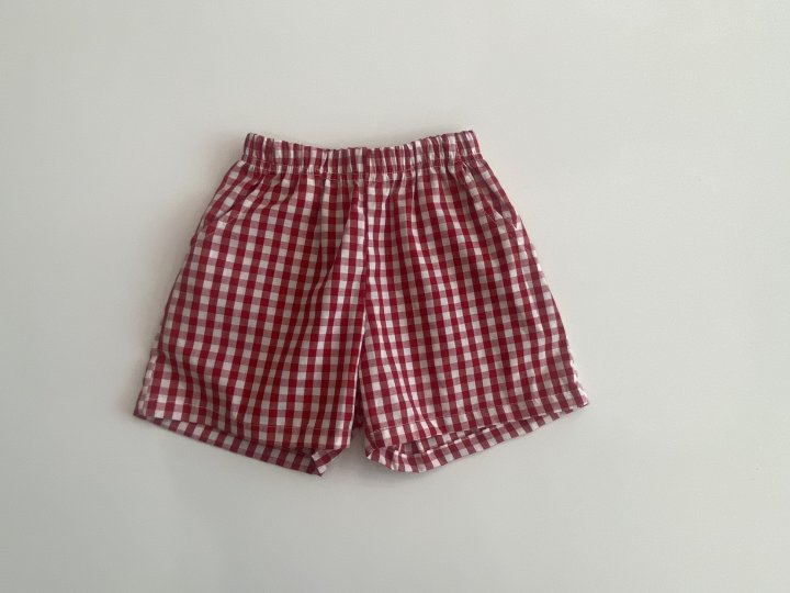 Erin J - Korean Children Fashion - #prettylittlegirls - Check Shorts - 4