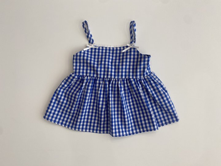 Erin J - Korean Children Fashion - #childofig - Check Bustier - 3