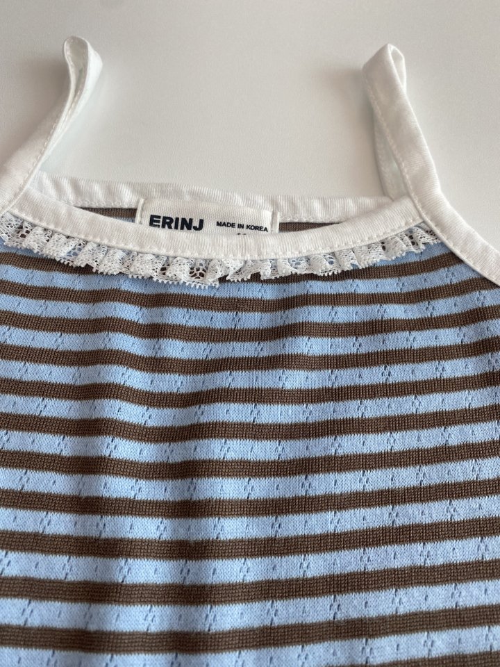 Erin J - Korean Children Fashion - #childofig - Stripe Sleeveless - 4