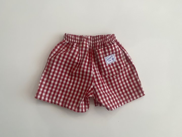 Erin J - Korean Children Fashion - #childrensboutique - Check Shorts - 6