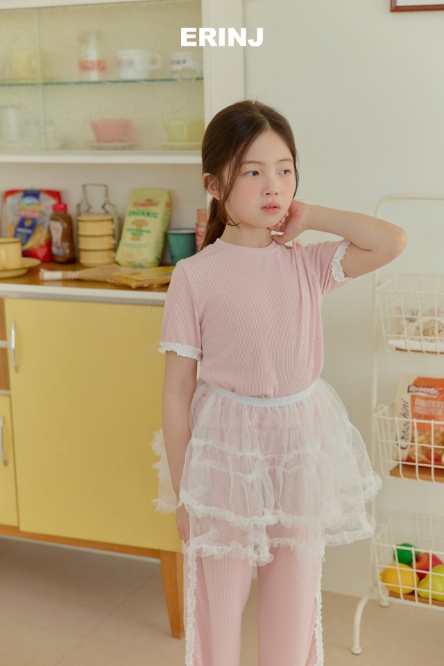 Erin J - Korean Children Fashion - #childrensboutique - Lace Cancan Skirt - 9