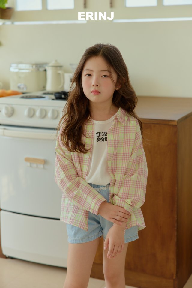 Erin J - Korean Children Fashion - #childrensboutique - Summer Check Shirt - 9
