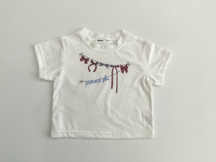 Erin J - Korean Children Fashion - #childrensboutique - Span Ribbon Tee - 3