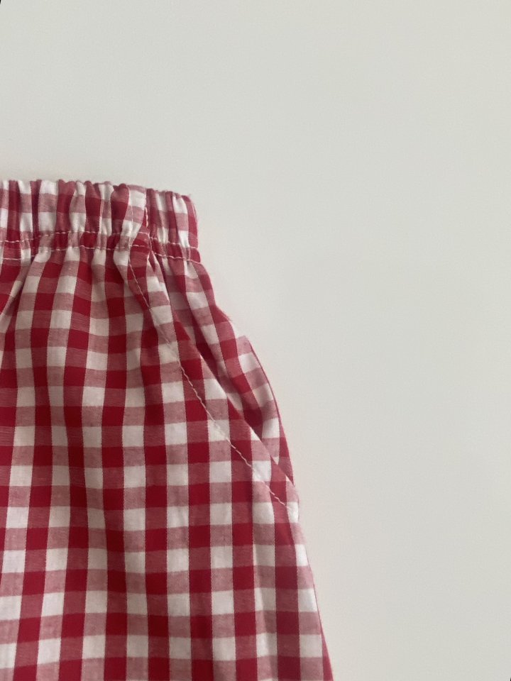 Erin J - Korean Children Fashion - #designkidswear - Check Shorts - 7