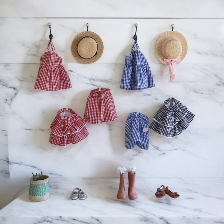 Erin J - Korean Children Fashion - #discoveringself - Check Shorts - 8