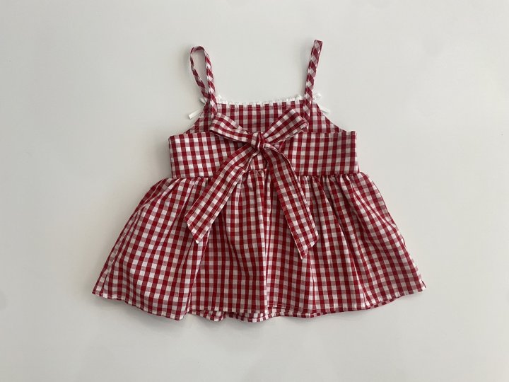 Erin J - Korean Children Fashion - #discoveringself - Check Bustier - 6