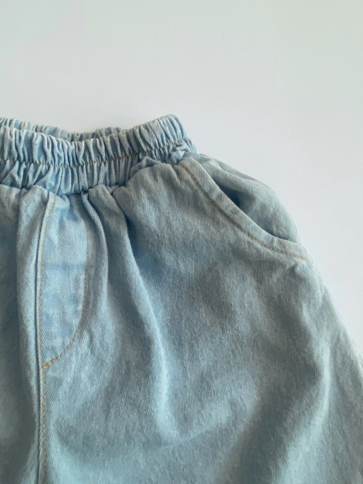 Erin J - Korean Children Fashion - #kidsstore - Denim Shorts - 6