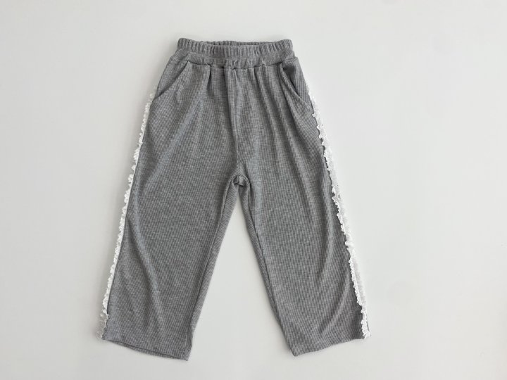 Erin J - Korean Children Fashion - #kidsstore - Soft Rib Pants - 3