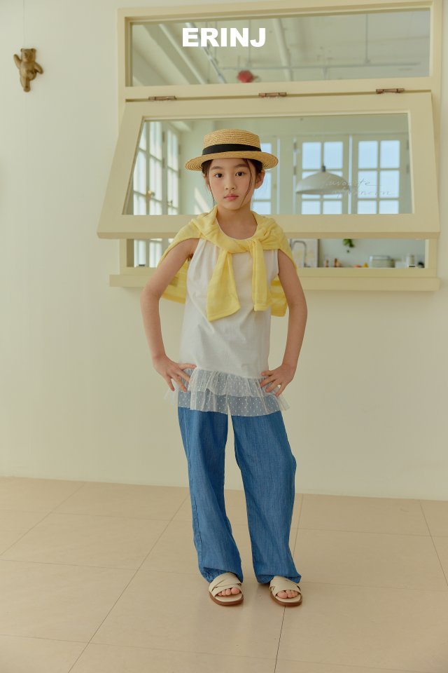 Erin J - Korean Children Fashion - #kidsshorts - Layered Sleeveless - 4