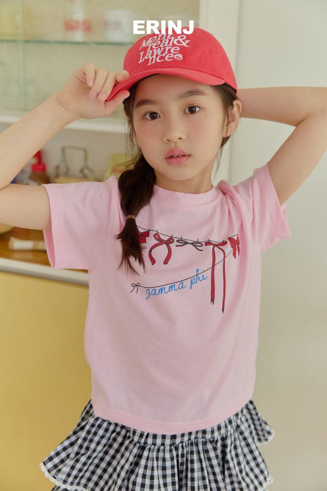 Erin J - Korean Children Fashion - #kidzfashiontrend - Span Ribbon Tee - 9