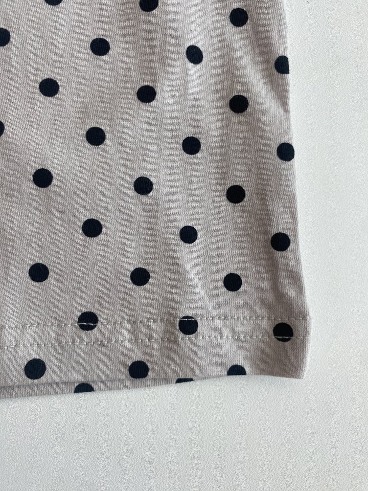 Erin J - Korean Children Fashion - #kidzfashiontrend - Dot Collar Tee - 6