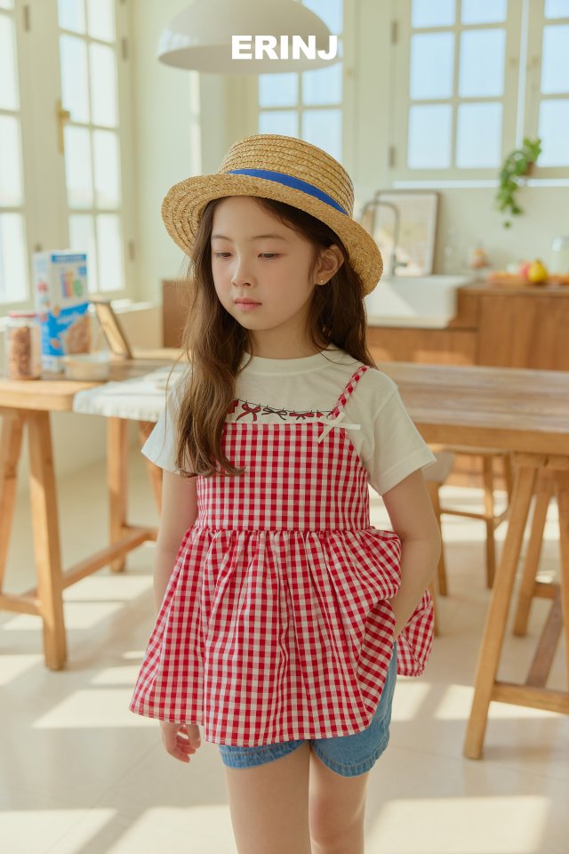 Erin J - Korean Children Fashion - #littlefashionista - Check Bustier - 12