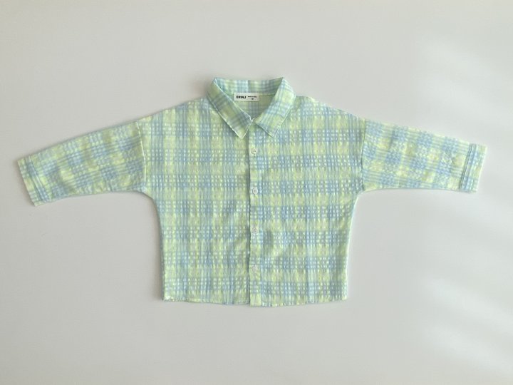 Erin J - Korean Children Fashion - #littlefashionista - Summer Check Shirt - 3