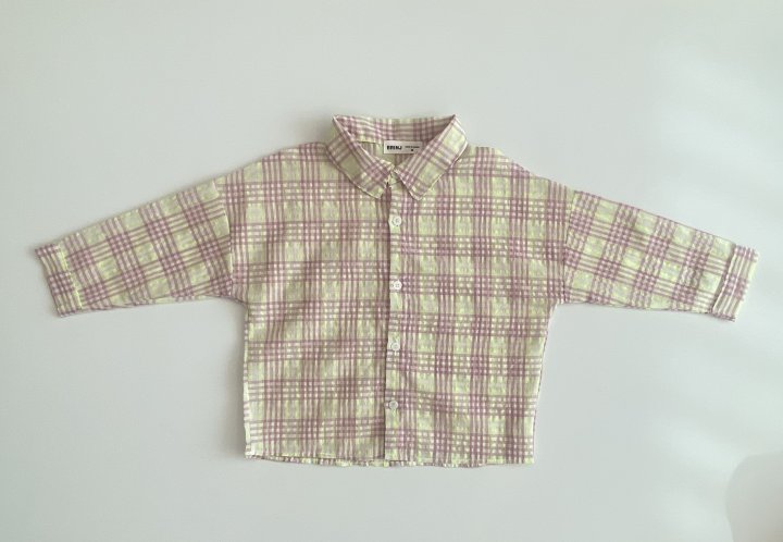 Erin J - Korean Children Fashion - #littlefashionista - Summer Check Shirt - 4