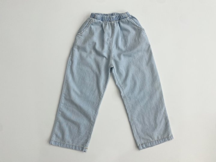 Erin J - Korean Children Fashion - #magicofchildhood - Summer Denim Long Pants - 3