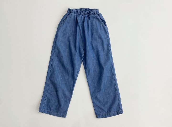 Erin J - Korean Children Fashion - #magicofchildhood - Summer Denim Long Pants - 4