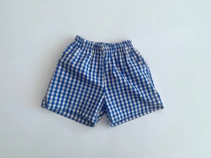Erin J - Korean Children Fashion - #prettylittlegirls - Check Shorts - 3
