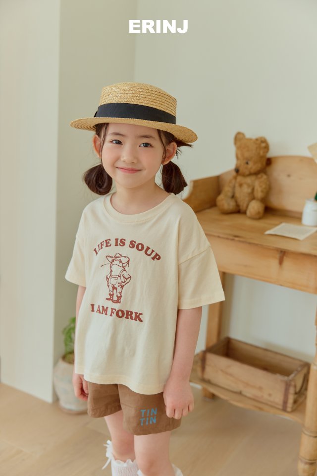 Erin J - Korean Children Fashion - #prettylittlegirls - FORK Tee - 7