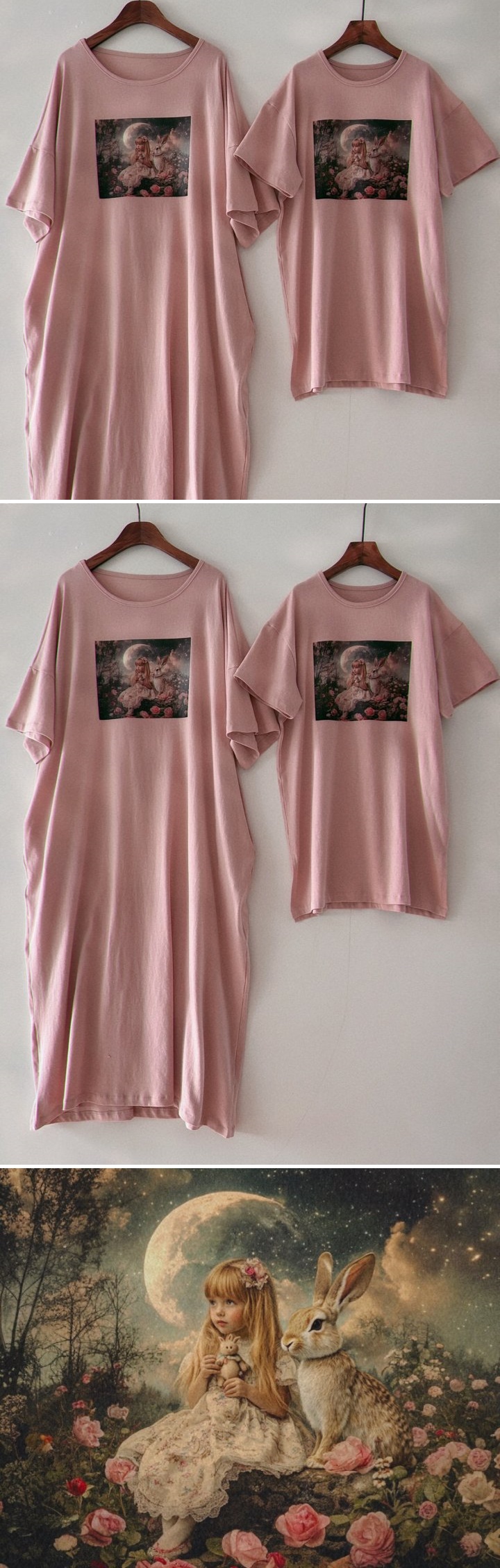 Eugenie Candies - Korean Women Fashion - #womensfashion - Bunny Luna Mom One-piece