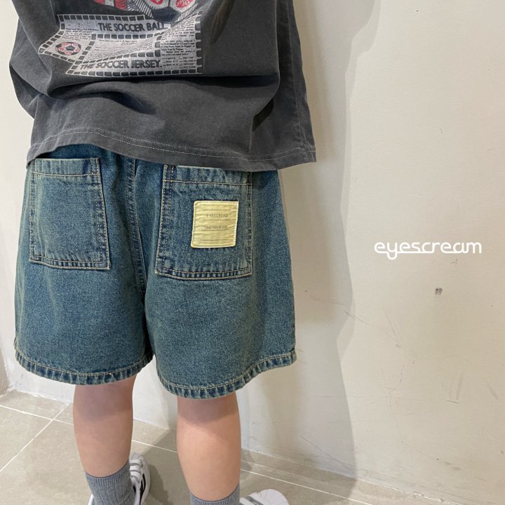 Eyescream - Korean Children Fashion - #childofig - Tantan Blue Pants - 10