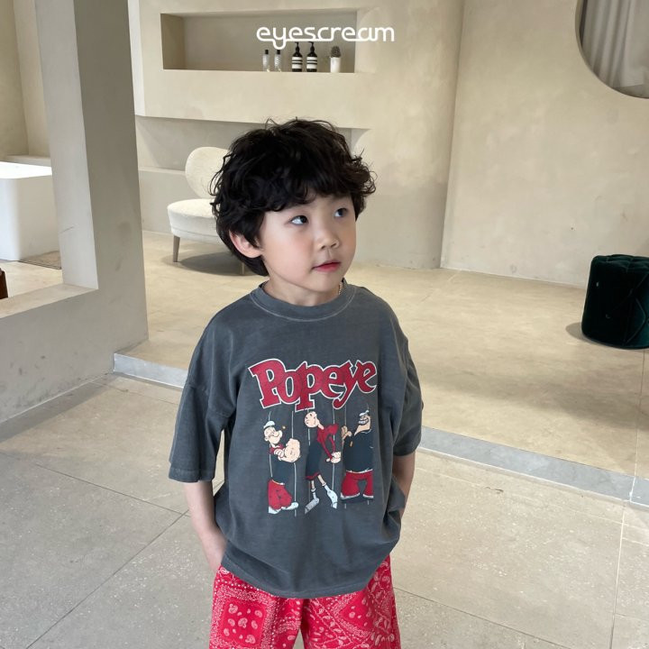 Eyescream - Korean Children Fashion - #childofig - Popeye Pigment Tee - 6