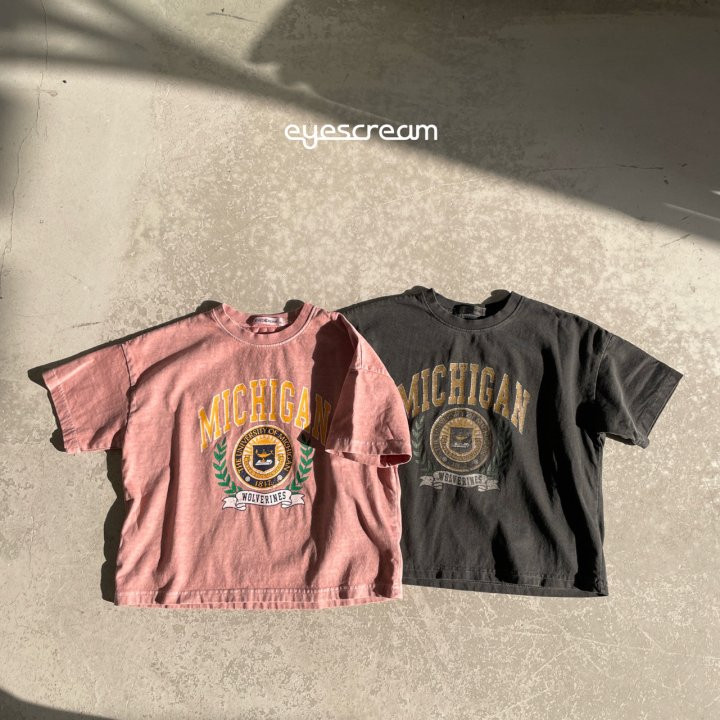 Eyescream - Korean Children Fashion - #childofig - Michigan Pigment Tee