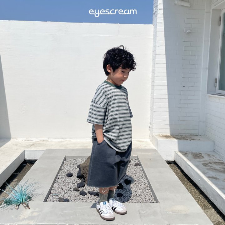 Eyescream - Korean Children Fashion - #childofig - Brunch Stripe Tee - 9