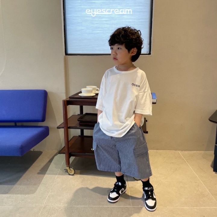 Eyescream - Korean Children Fashion - #childofig - D Stripe Pants - 9