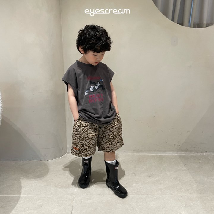 Eyescream - Korean Children Fashion - #childofig - Leopard Summer Pants - 4
