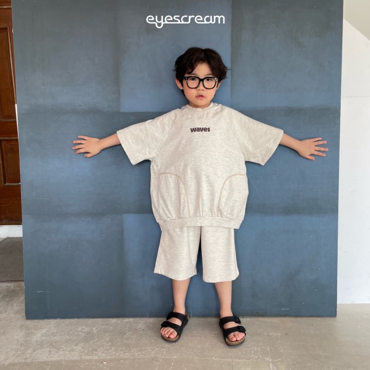 Eyescream - Korean Children Fashion - #childrensboutique - Wave Tee - 6