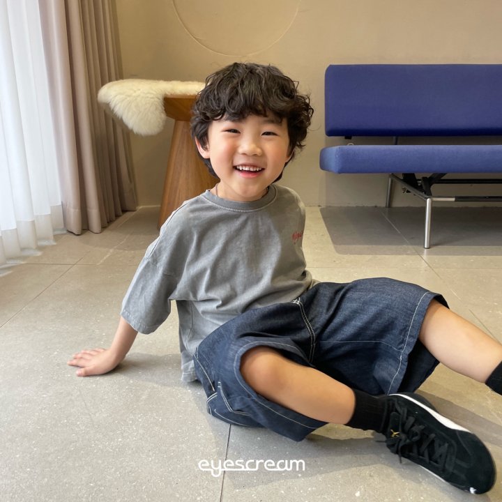 Eyescream - Korean Children Fashion - #designkidswear - Half Carpender Pants - 11