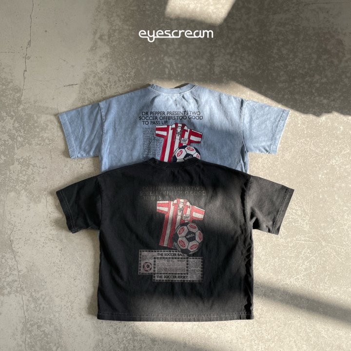 Eyescream - Korean Children Fashion - #designkidswear - Soccer Pigment Tee